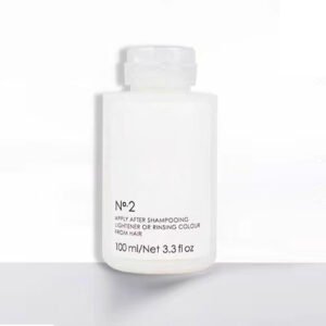 No 2 Apply After Shampoo Lightener Or Rinsing Colour from Hair