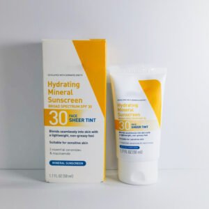 Hydrating Mineral Sunscreen Broad Spectrum Spf 30