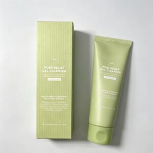 Pore Relief Gel Cleanser Gel to Foam Facial Cleanser